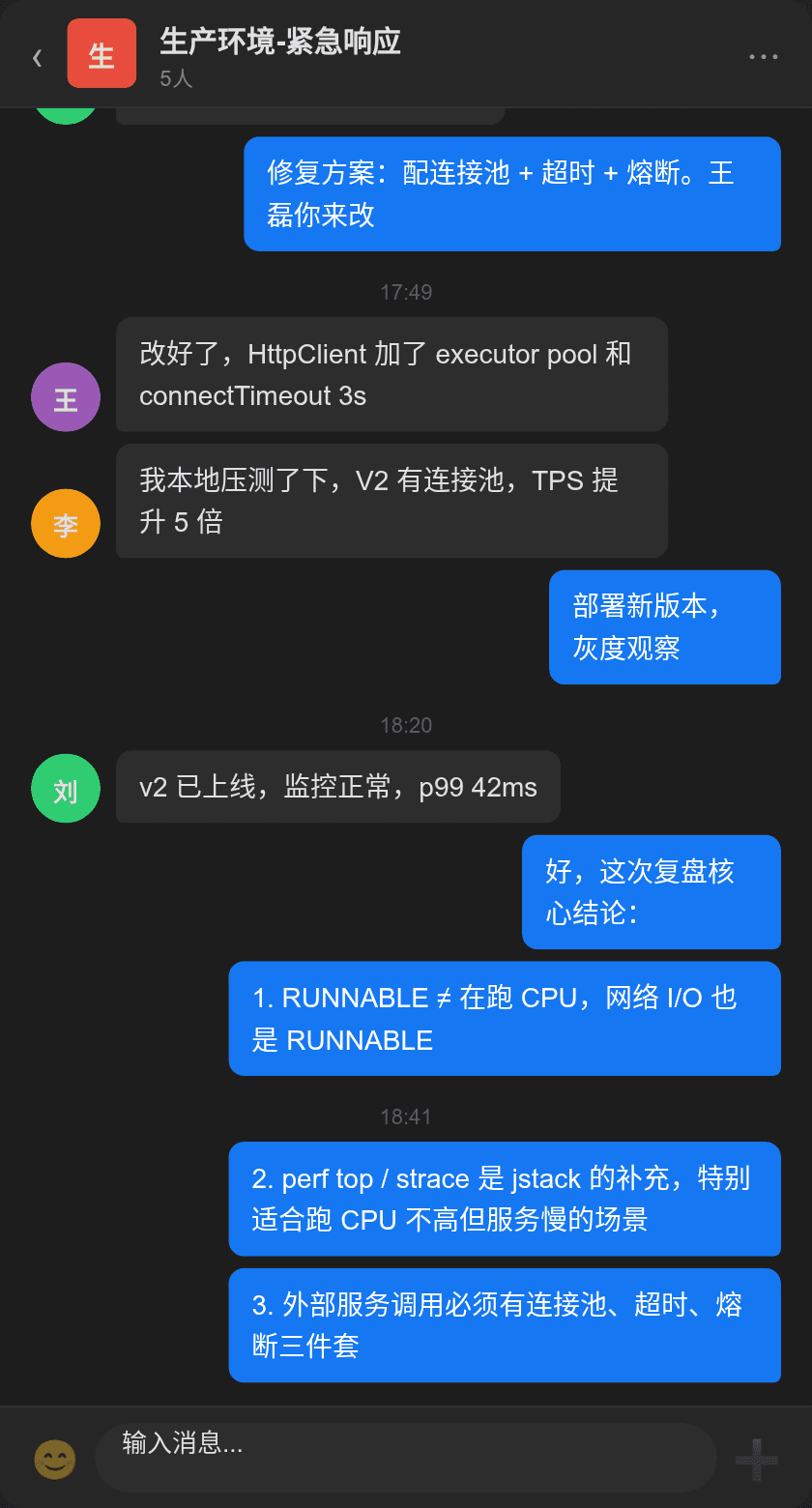 生产告警群讨论